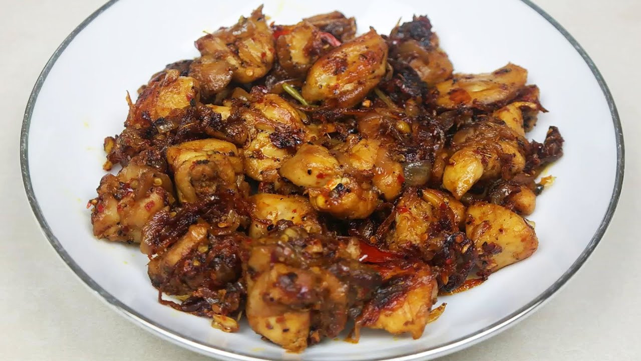 වැඩි වැඩ නෑ පට්ටම රසයි - Chicken Thel Dala | Chicken Curry | Chicken Recipe