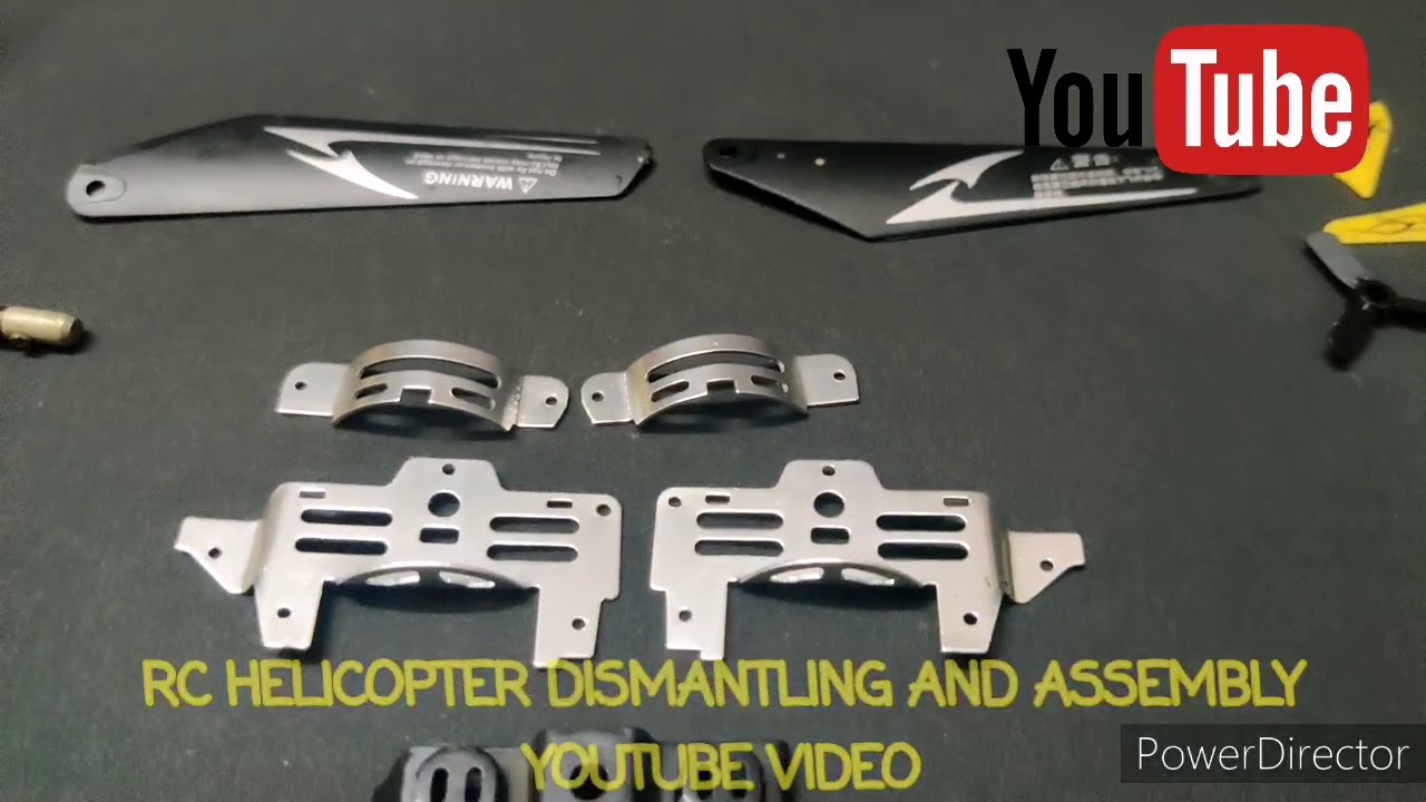 RC HELICOPTER 🚁 DISASSEMBLY AND ASSEMBLY 