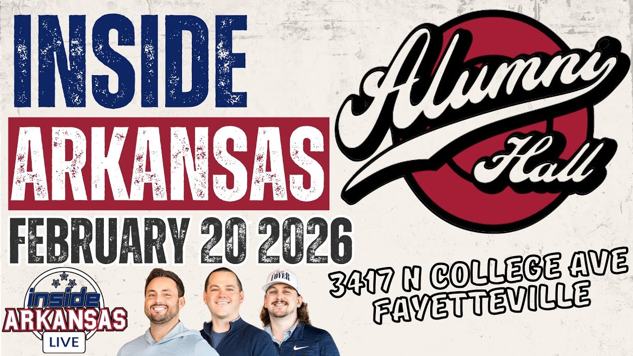 INSIDE ARKANSAS LIVE FROM ALUMNI HALL!