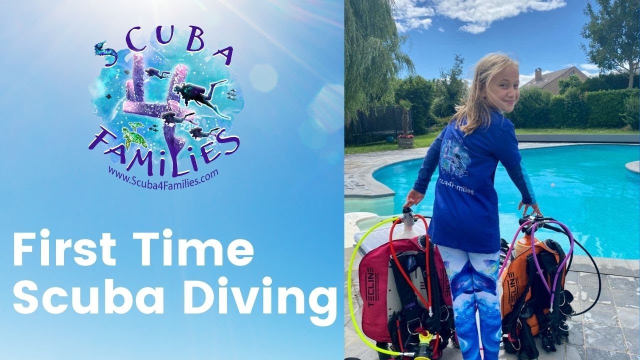 A Child's Discover Scuba Diver with Tecline Peanut 11