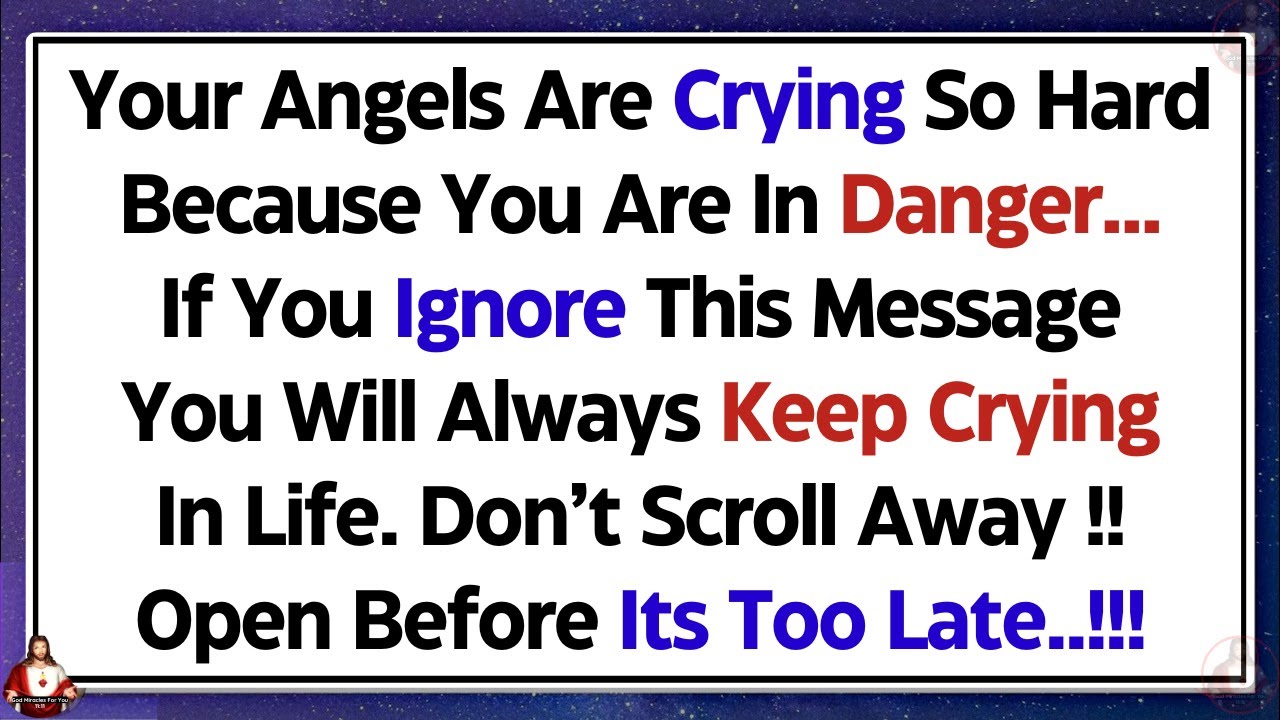 11:11💌God Says, Angels Are Crying For You Because... Don't Skip 💌God Blessings ✝️God Message For You