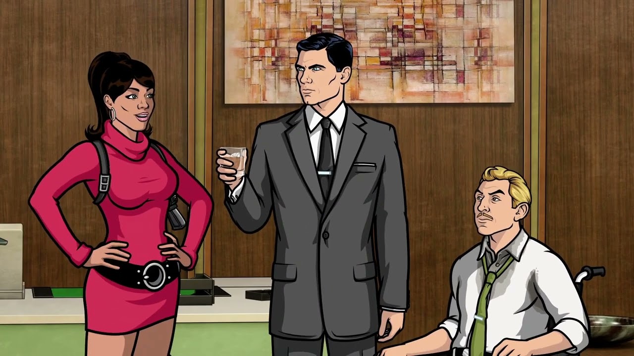 Ray's morning routine | Archer | Season 4 Ep3 - Legs Opening Scene