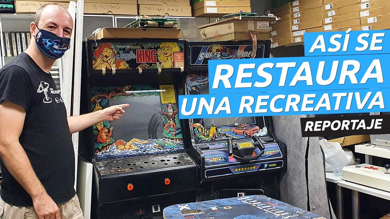 ¿Cómo se restaura una recreativa? Un experto en arcade nos lo cuenta