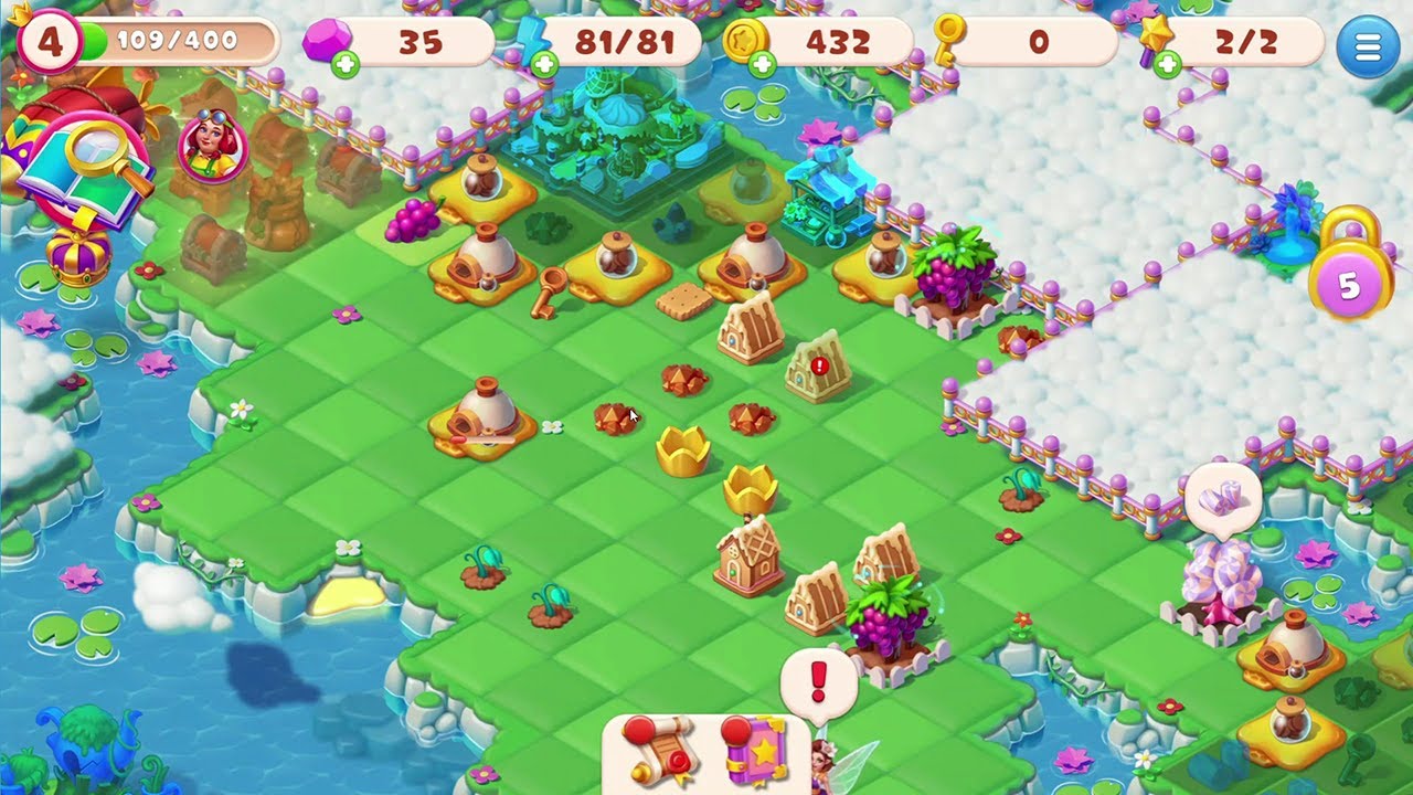 Fairyland Merge & Magic – Levels 1 to 5 Compilation | Mainland Gameplay Walkthrough