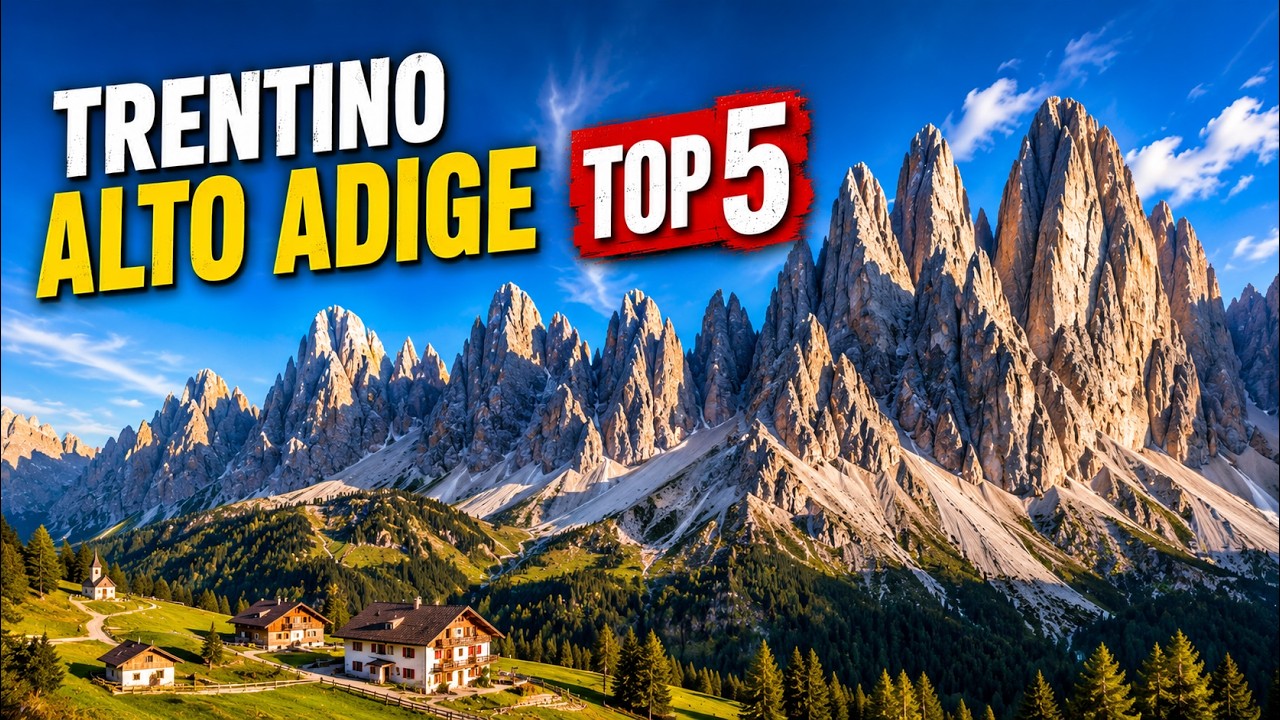 TOP 5 PERCORSI TREKKING IN TRENTINO - ECCO QUALI FARE e CONSIGLIATI PER TUTTI