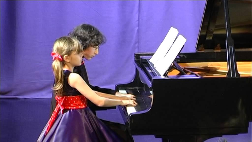 Claude Debussy   Arabesque No1 for 4 hands