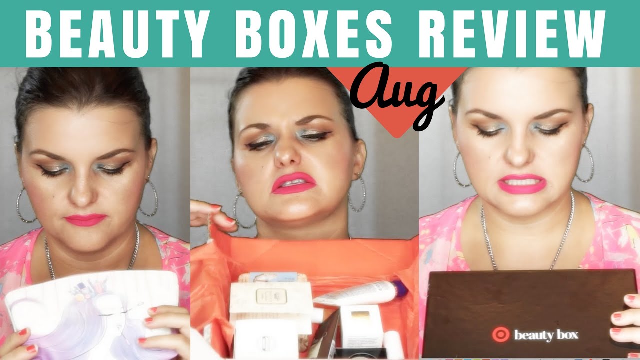 August Beauty Boxes: TARGET, IPSY, BEAUTYFIX (Dermstore)