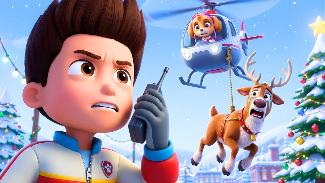 Oh No!! The Reindeer Rescue – Skye, Are You Okay? | Paw Patrol Ultimate Rescue – Rainbow 3