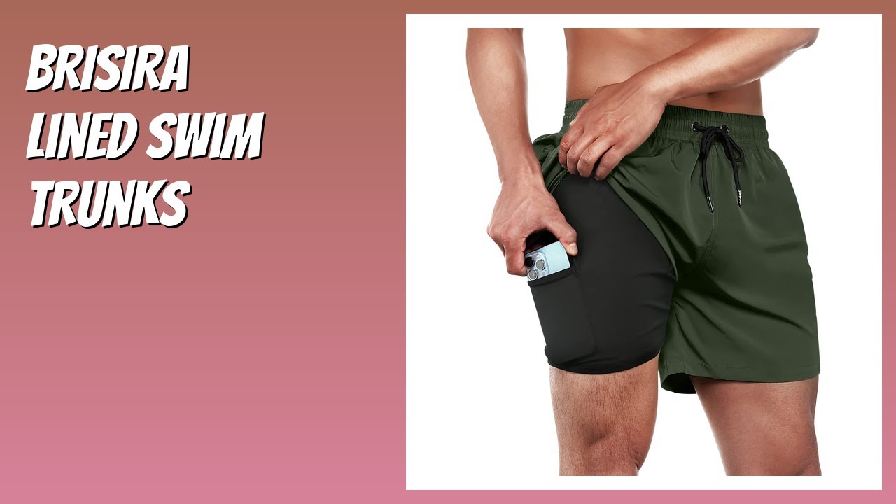 REVIEW (2026): BRISIRA Lined Swim Trunks. Features