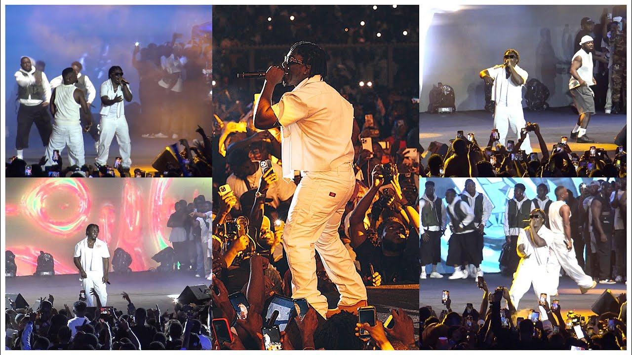 Kweku Smoke & Sarkodie St0rm Kumasi 🔥 with Electrifying Performance @ Rapperholic Homecoming Concert