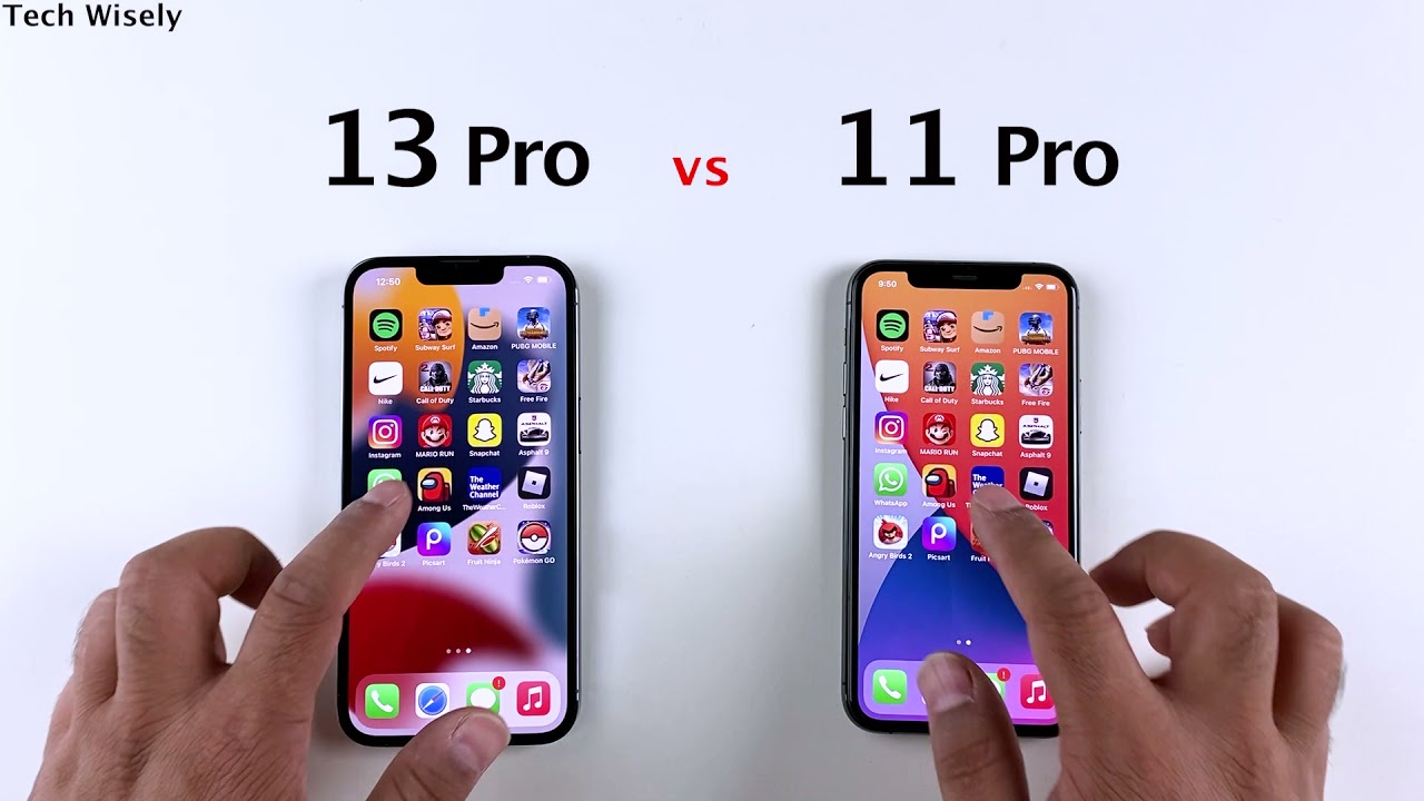 iPhone 13 Pro vs iPhone 11 Pro | SPEED TEST