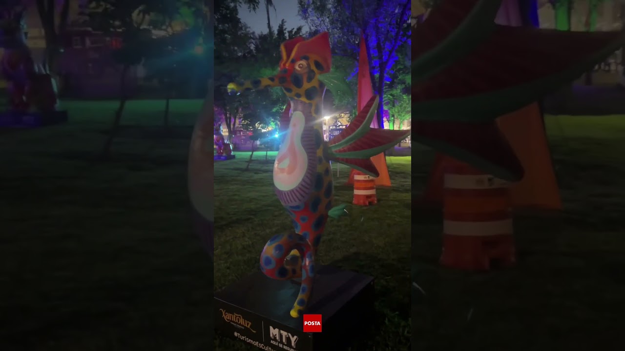 Xantoluz llega al Parque Espa&ntilde;a para dar vida al D&iacute;a de Muertos