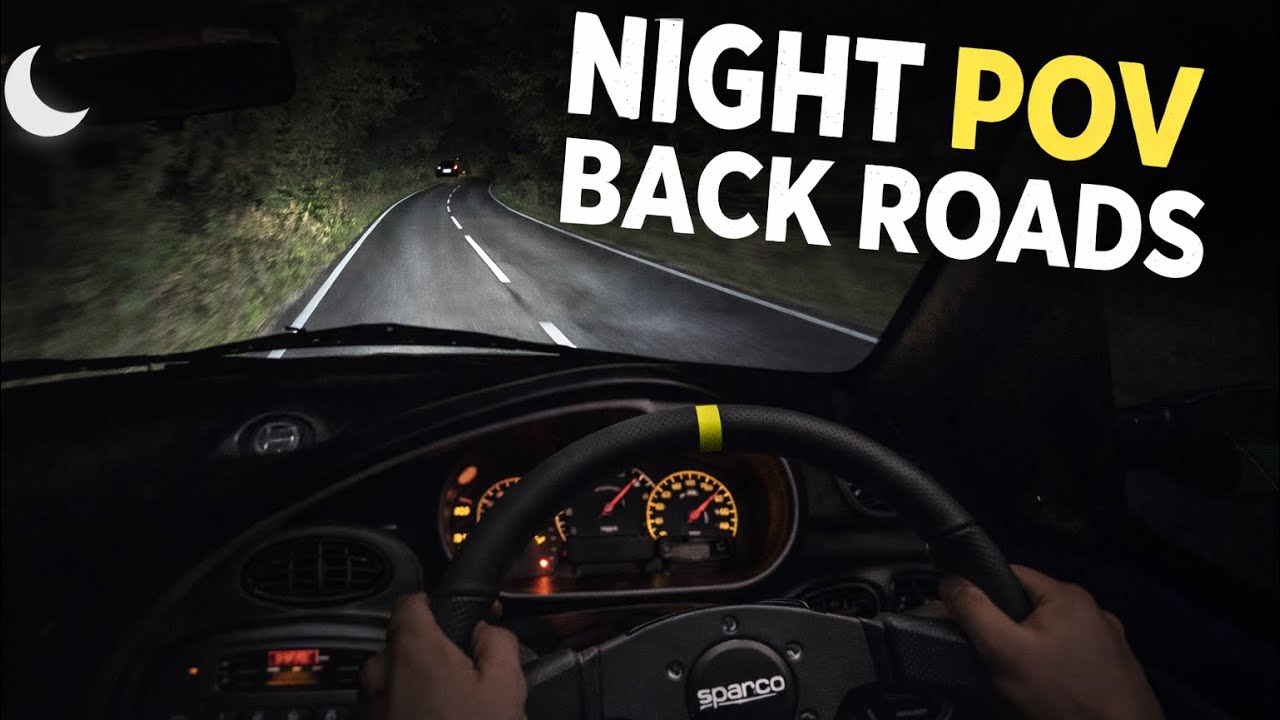 POV Night Drive | Ford SportKA Back Roads (4K 60FPS, No Music)