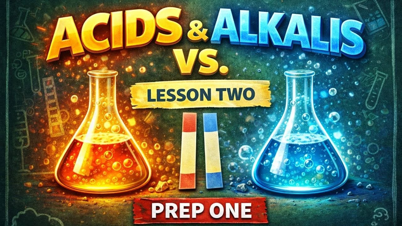 شرح الدرس التاني ساينس| اولي اعدادي| Acids and alkalis| الترم التاني |part 1|prep 1|