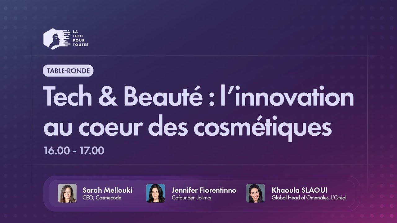 Tech & Beauté : l’innovation au coeur des cosmétiques - La Tech pour Toutes