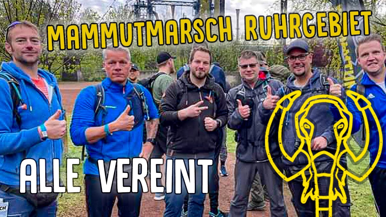 Mammutmarsch Ruhrgebiet 55km 2023 | Little-Mammut Ruhr Duisburg | Wandern