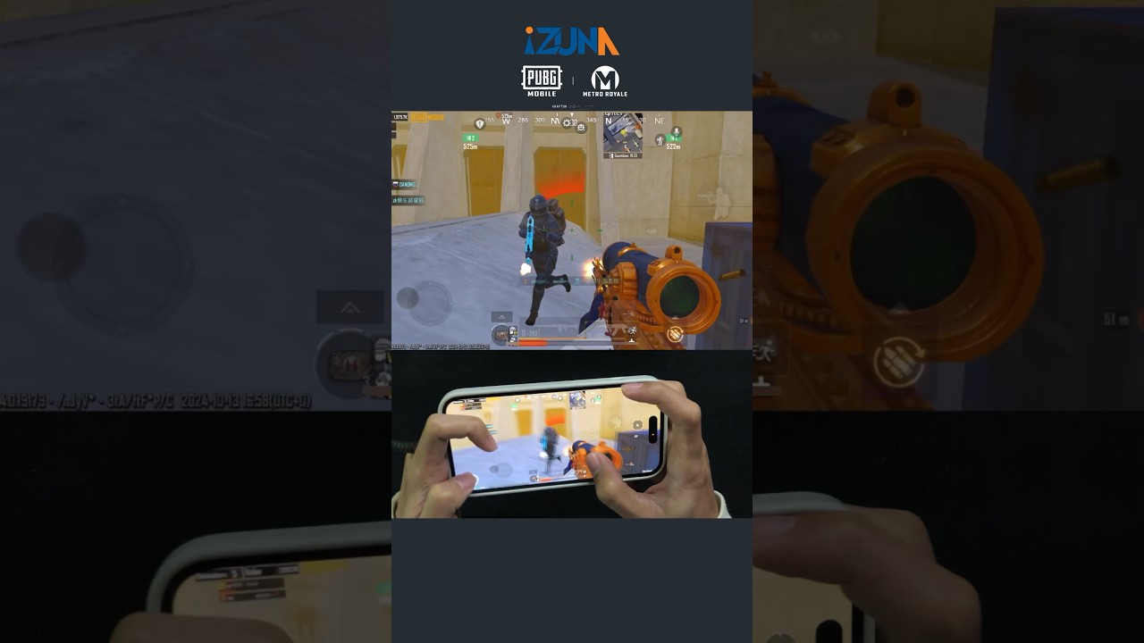 1v5 in Metro Royale 🔥