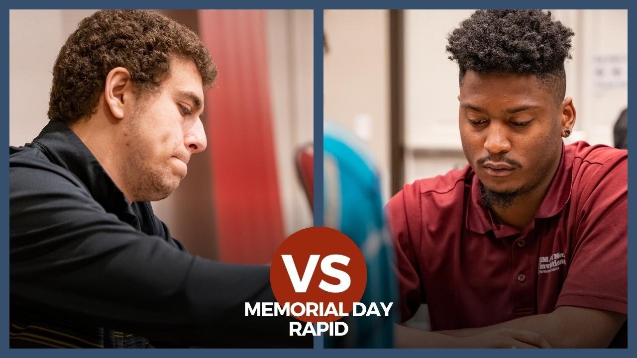 GM Daniel Naroditsky vs NM Emmanuel Carter: Memorial Day Rapid