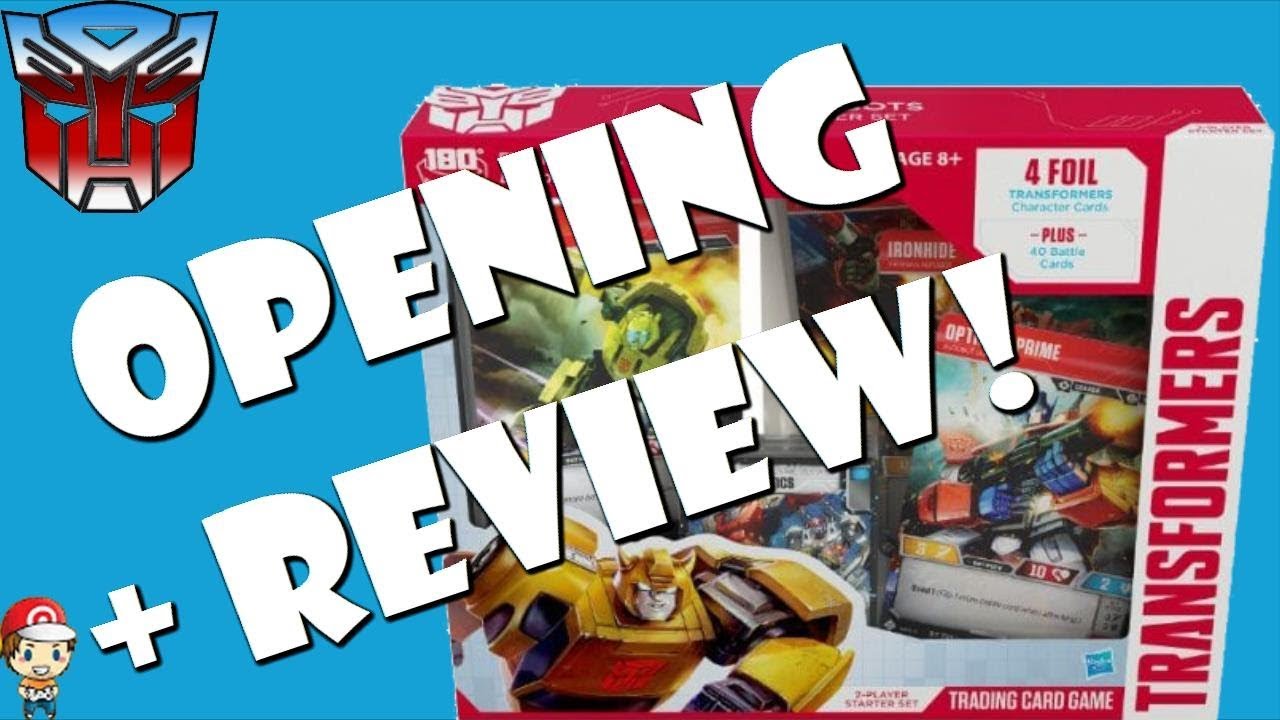 Transformers TCG Autobots Starter Set Opening and Review! Should you buy it?