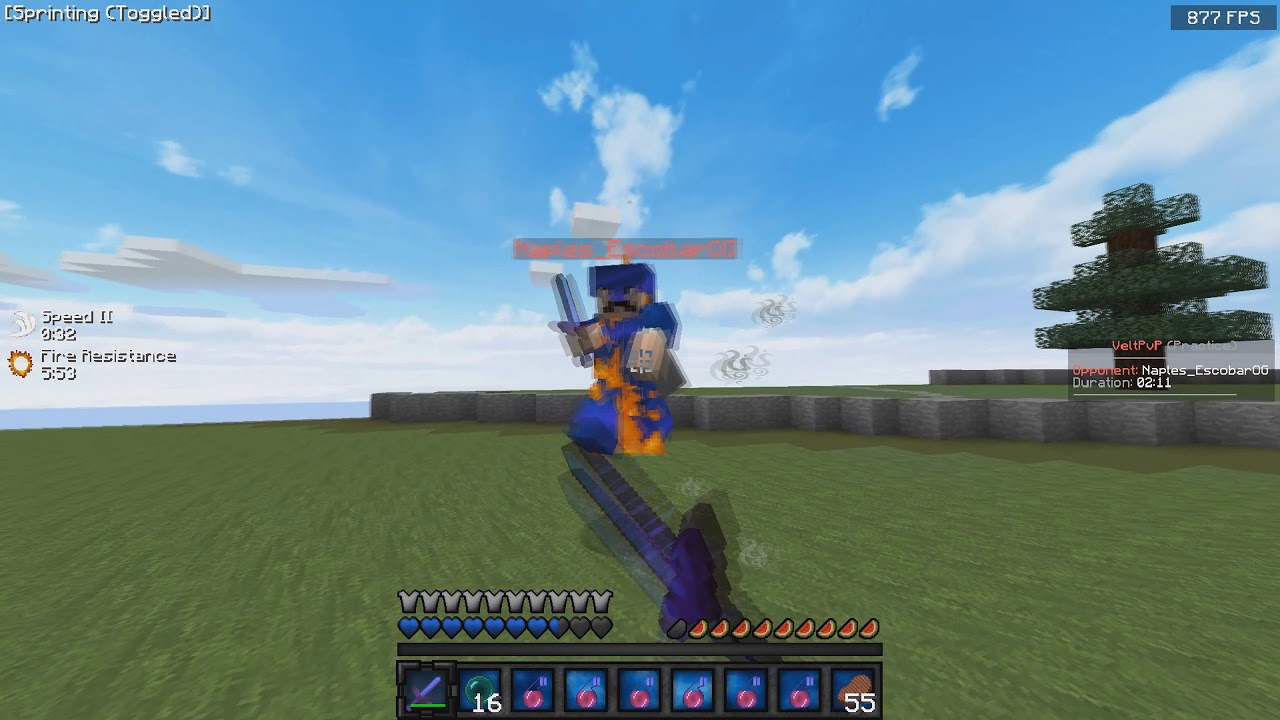 VeltPvP Admin got 19 potted! (Insane combo's)