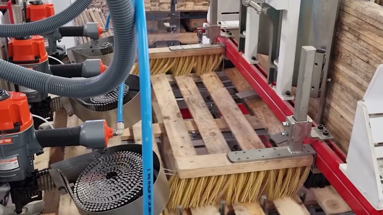 Clavadora palets CNC D602A