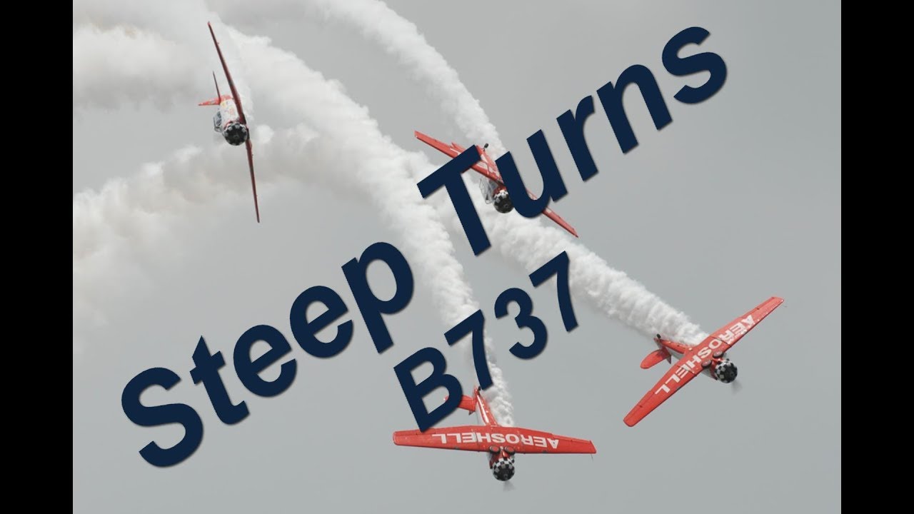 Крутые повороты B737