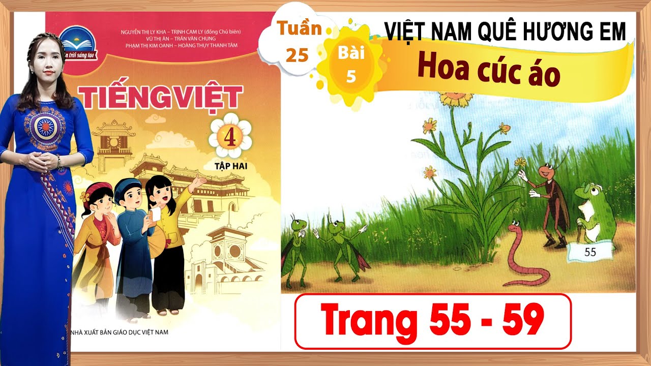Hướng dẫn dạy Tiếng việt 4 chân trời sáng tạo tuần 25 bài 5 Hoa cúc áo