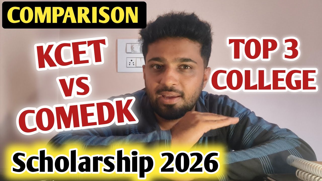 Which is BEST option in 2026? | KCET vs COMEDK | Top Engineering Colleges in Karnataka 