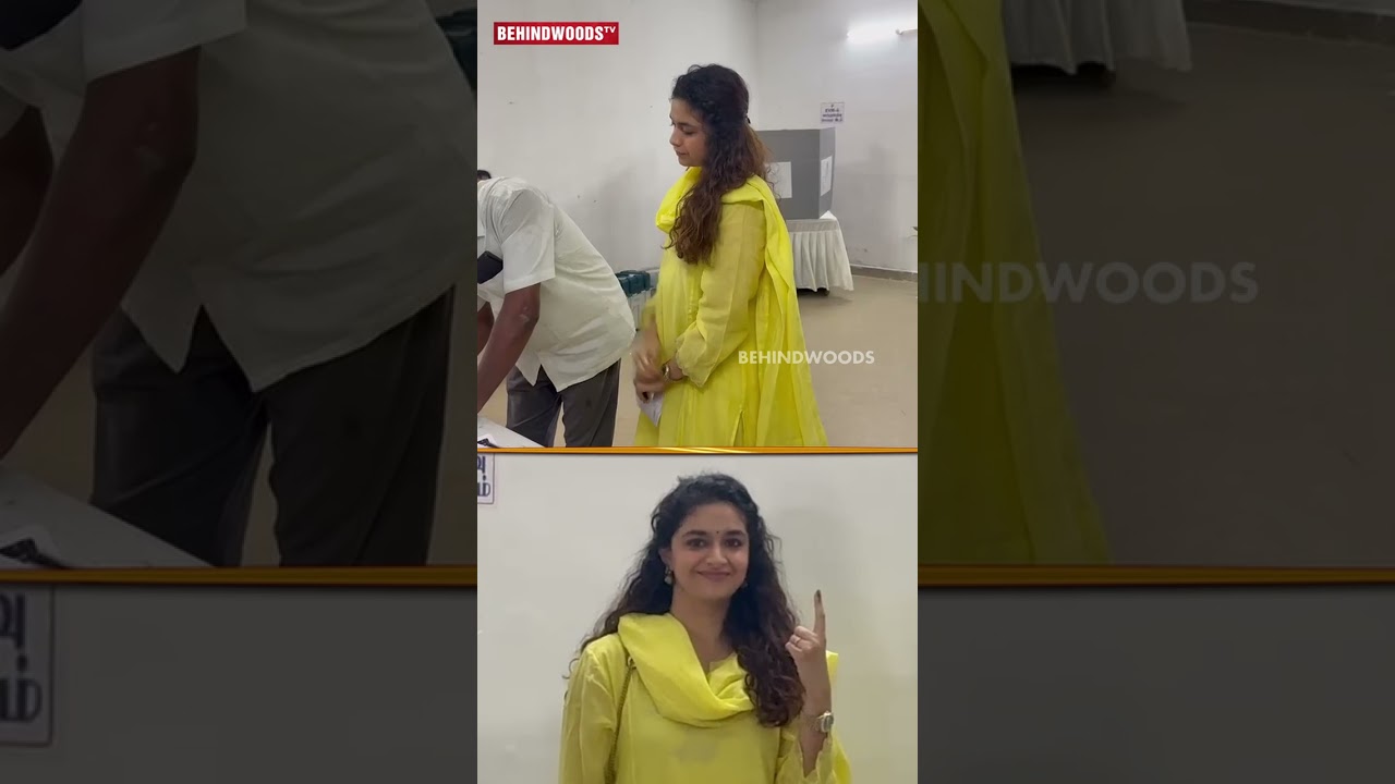 Keerthy Suresh Votes | TN 2026 Election