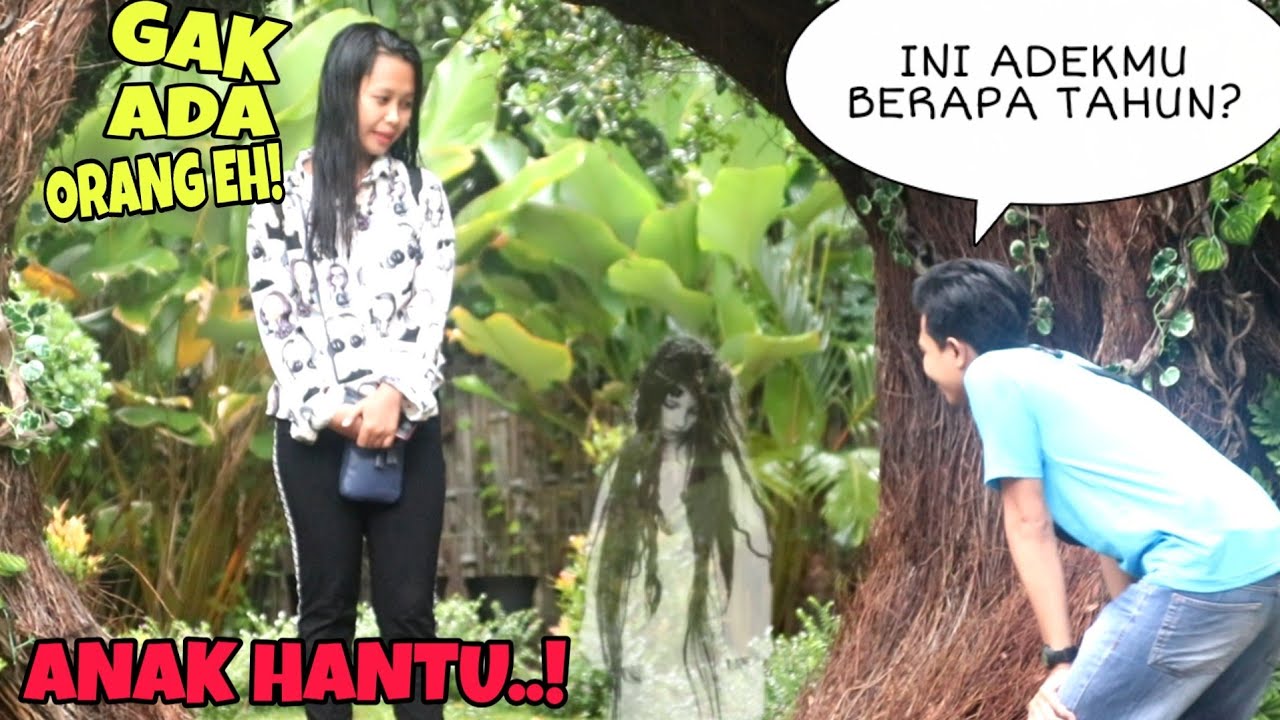 AJAK NGOBROL ANAK KECIL GAK KELIHATAN HIHIHI BIKIN MERINDING!