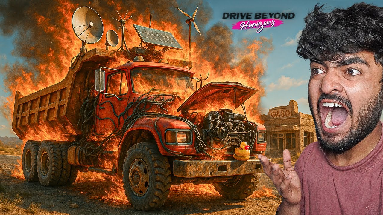 MY TRUCK BROKE DOWN IN THE MIDDLE OF NOWHERE! | DRIVE BEYOND HORIZONS #11 @TechnoGamerzOfficial​