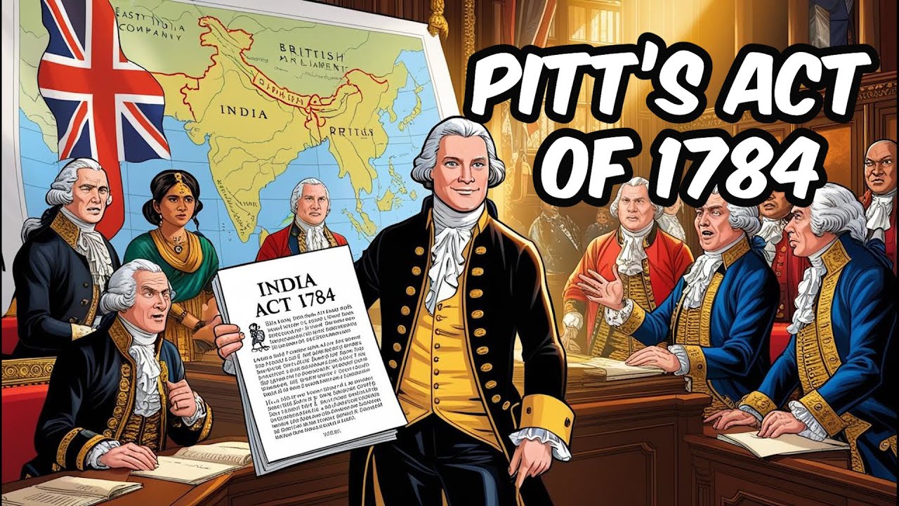 Pitts Act of 1784 | British Policies of Annexation |Digital comic |o levels Pakistan Studies 2059