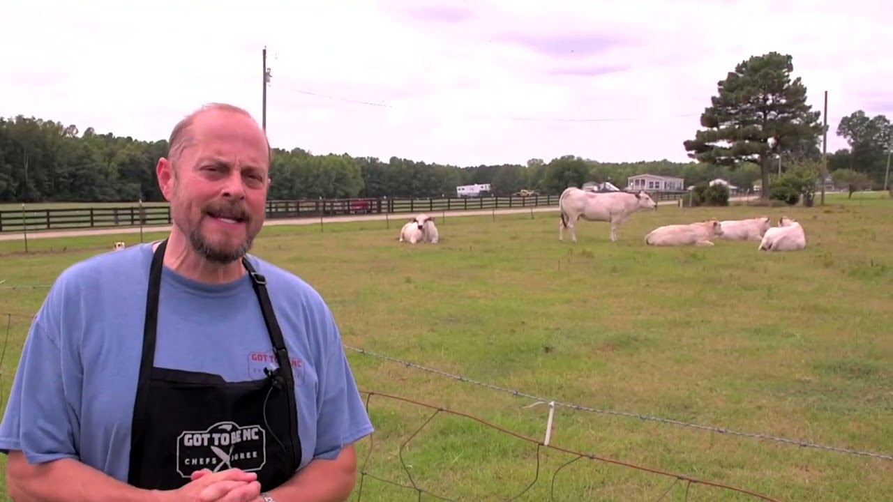 Touring Old Rudera Farms with Chad Blackwelder of the North Carolina Department of Agriculture