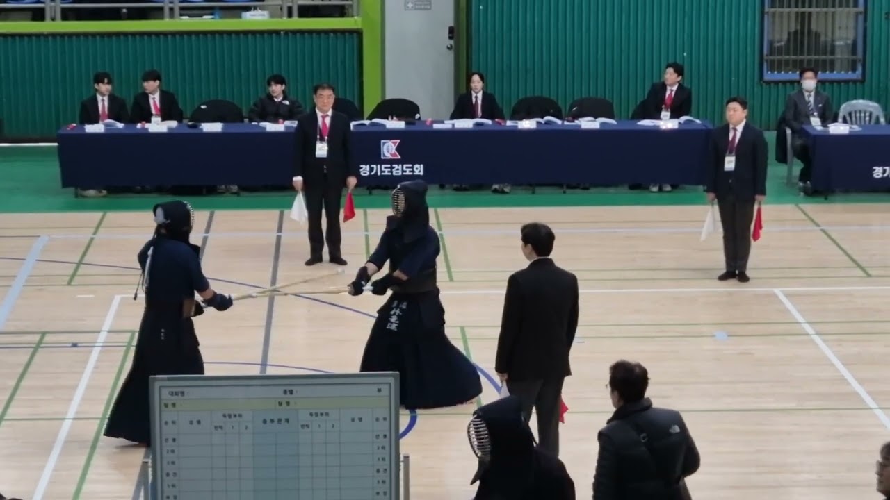 2026' YMCA 임성진(백) VS 군포검도관 박왕건(홍) 3.1절 기념 제66회 경기도 검도대회 남자 중년부 8강
