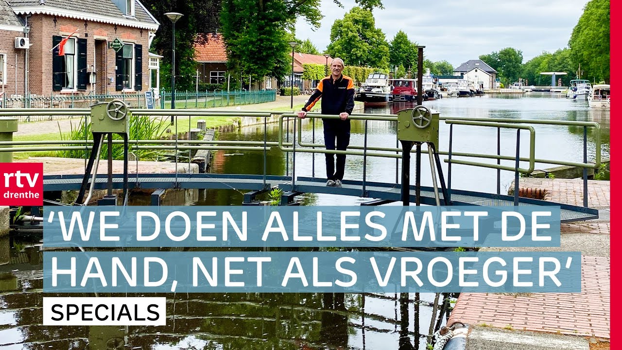 Als brug- en sluiswachter is het hard werken in de zomer | Spetterend Drenthe (2)
