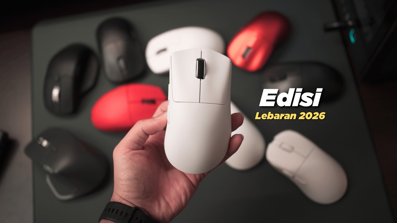 Rekomendasi Mouse Gaming TERBAIK Edisi LEBARAN Tahun 2026 !! (200 Ribu - 1 Juta)