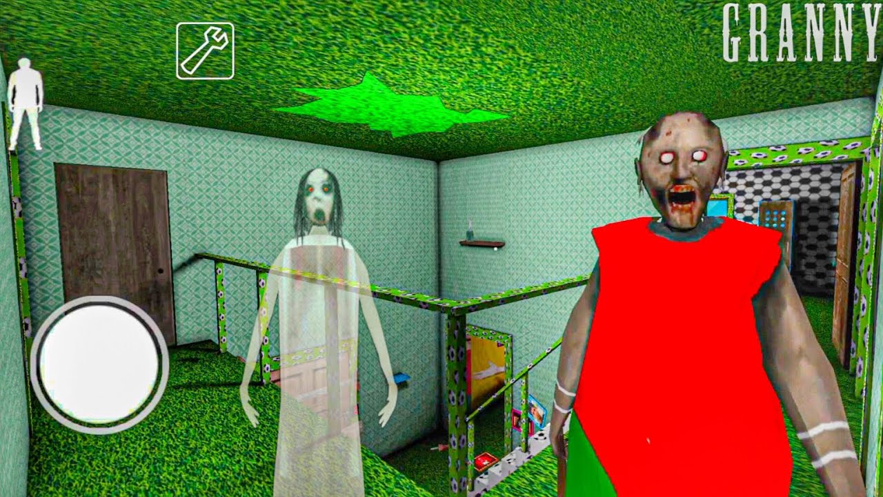 Granny Horror Escape Gameplay Cristiano Mode in Extreme Mode Door Ending With Slendrina Ep06