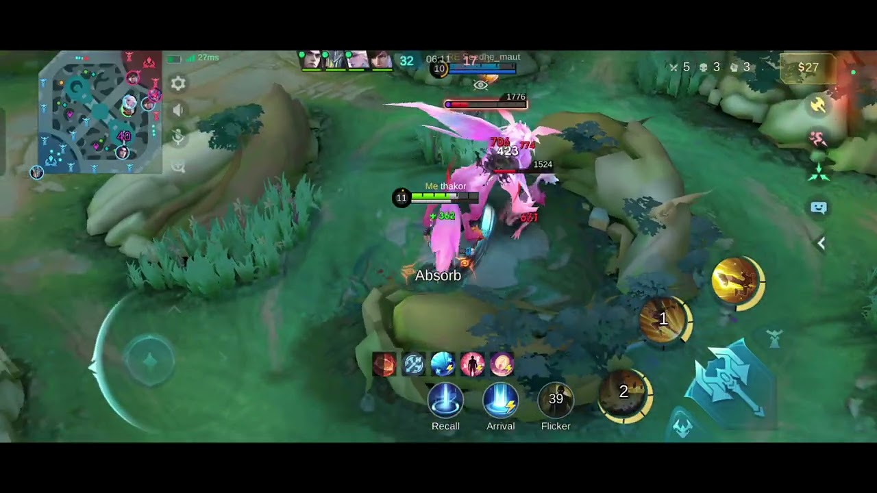 Chou No cooldown New over drive mode is insane | chou Crazy Build 