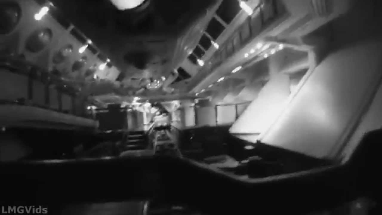 Space Mountain Disneyland Night Vision 1080 POV full complete ridethrough