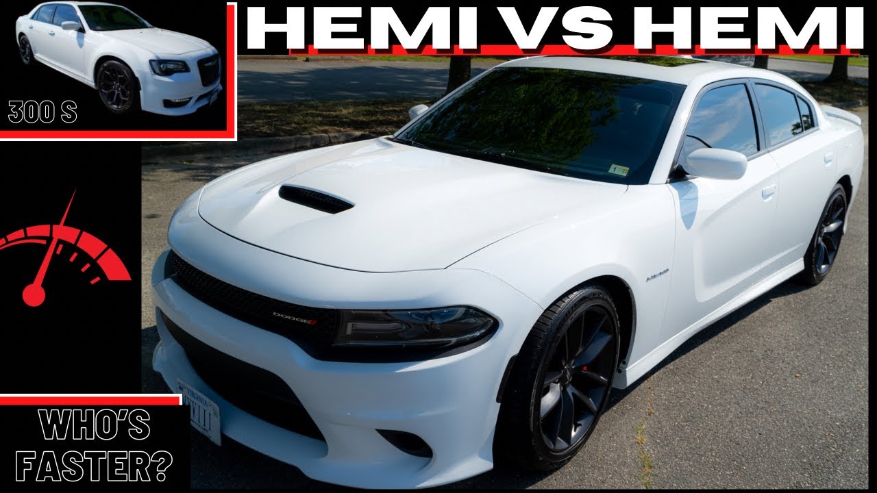 2021 DODGE CHARGER R/T vs 2020 CHRYSLER 300 S (HEMI)