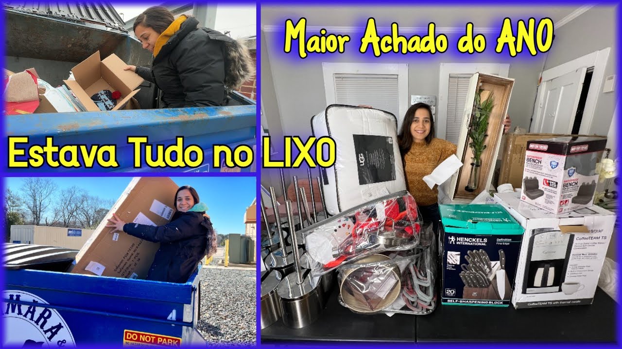 MEGA Achado nos Lixos das Lojas nos EUA