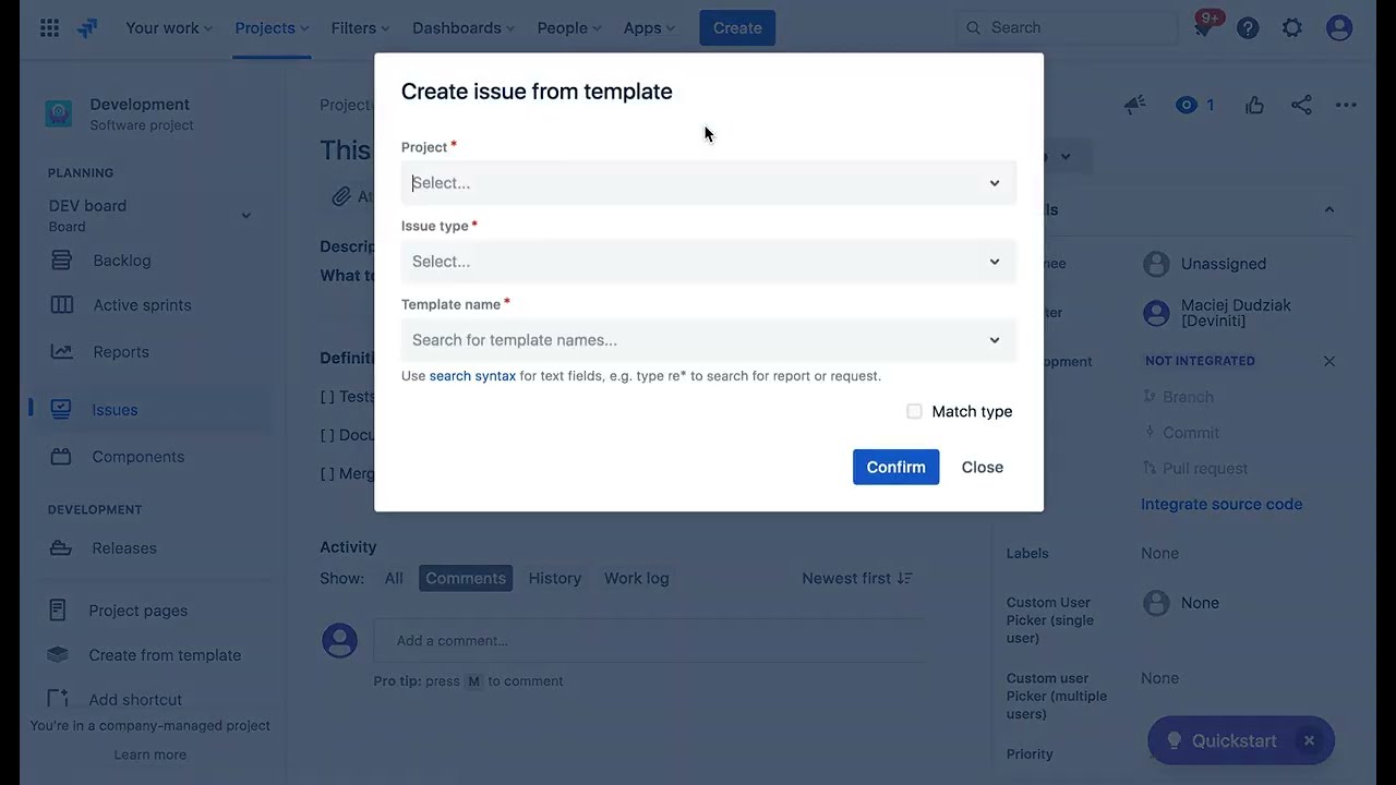 Getting started with Issue Templates for Jira Cloud in 3 simple steps