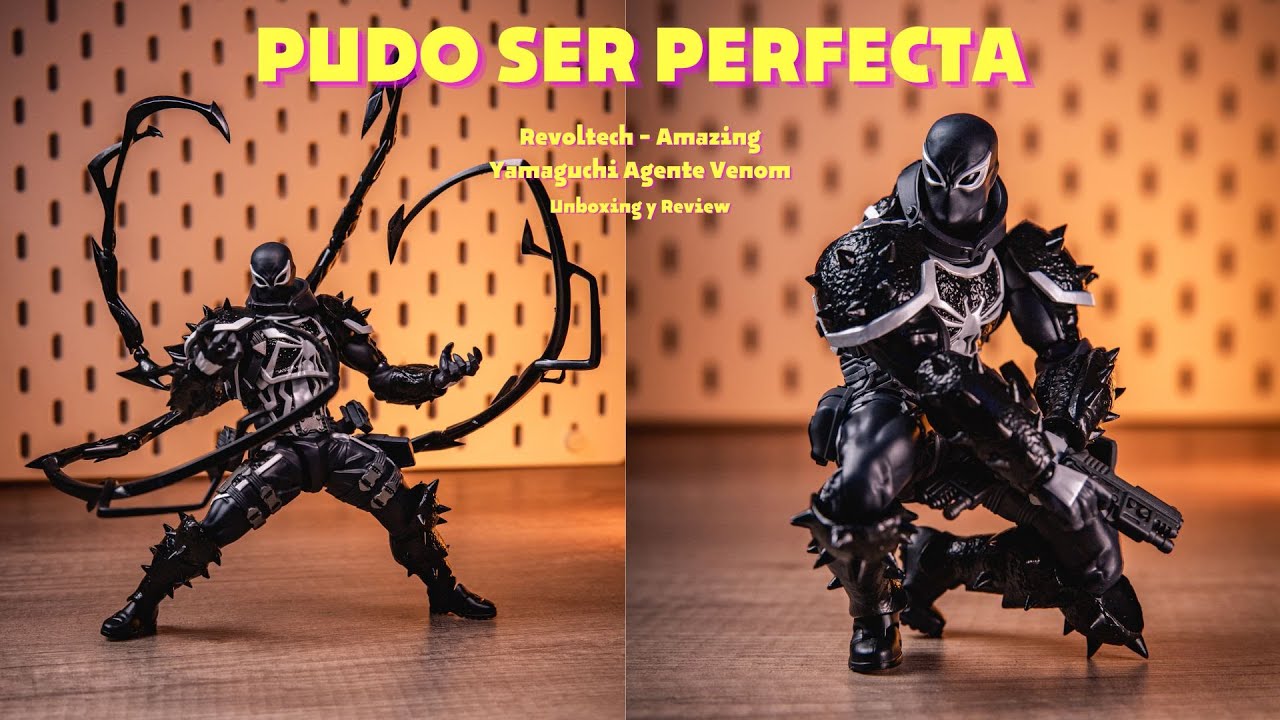 🥴 DE LAS MEJORES FIGURAS EN MI COLECCIÓN 🥴 | Amazing Yamaguchi Agente Venom | Unboxing y Review