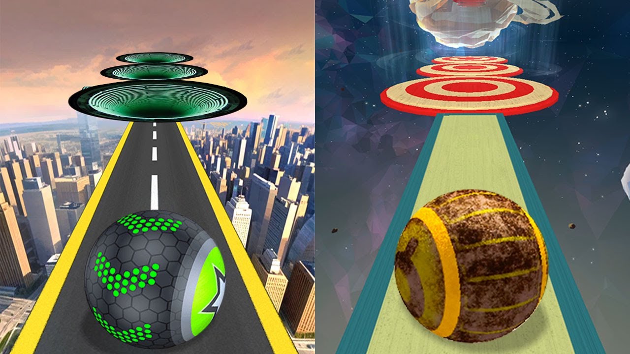 🌈 Going Balls VS Action Balls,Rollance Adventure Ball Impossible Speedrun Challenge! Tiktok Gameplay