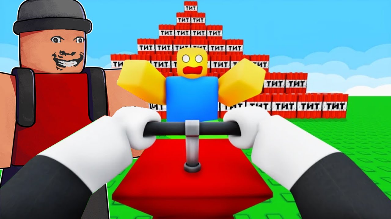 EU EXPLODI O MAPA INTEIRO no Explode Everyone Roblox