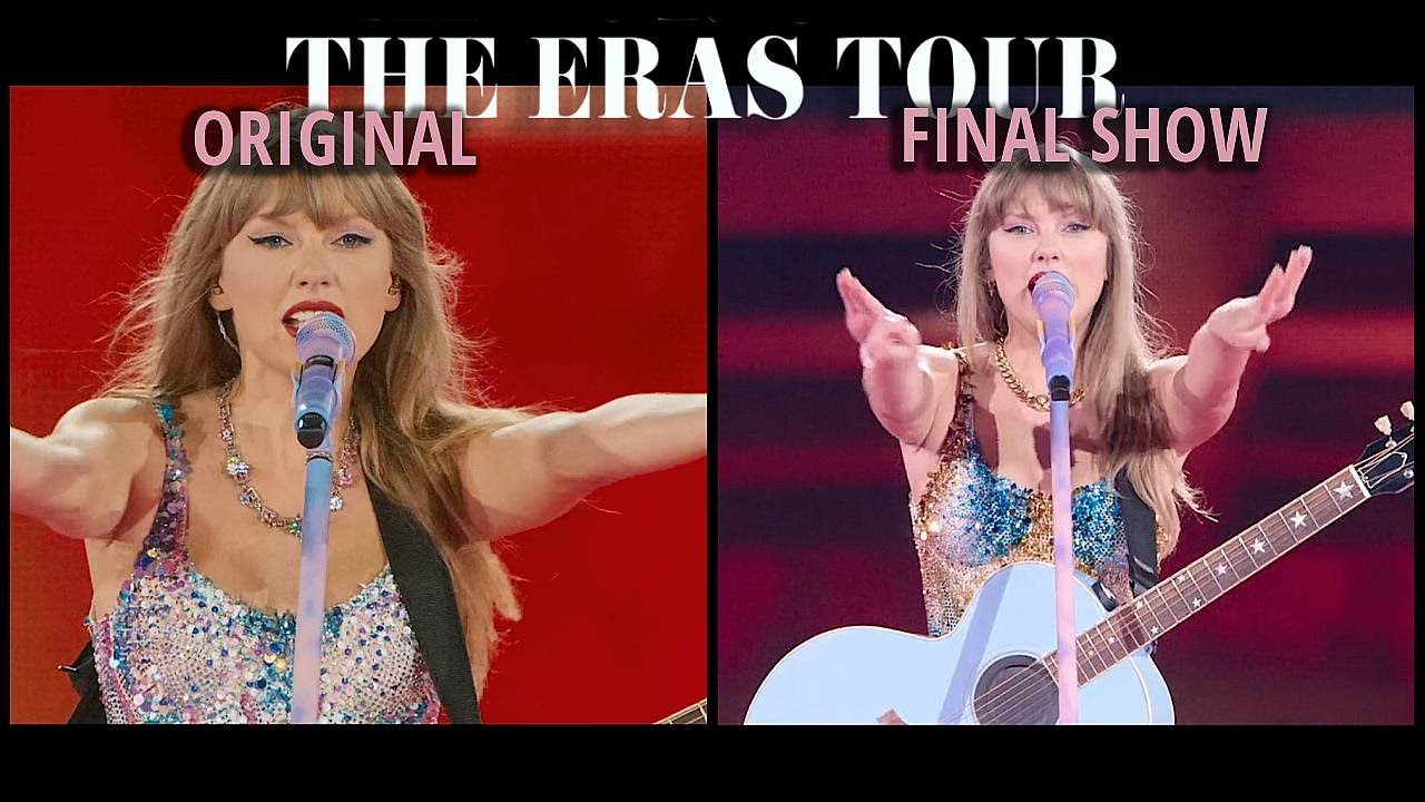 The Eras Tour: Original vs Final Show | Lover