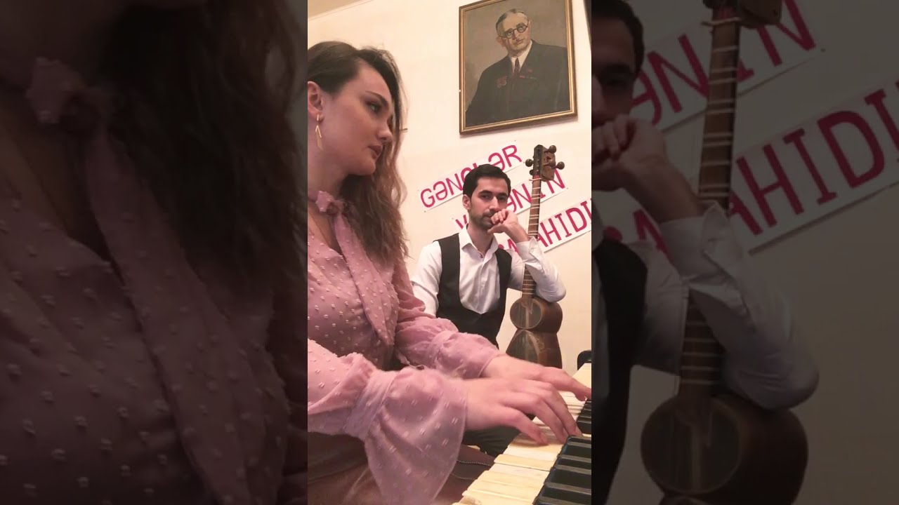 Cahangir Cahangirov ~ Aylı gecələr🌙 (cover by Aynura Abd & Sarkhan)