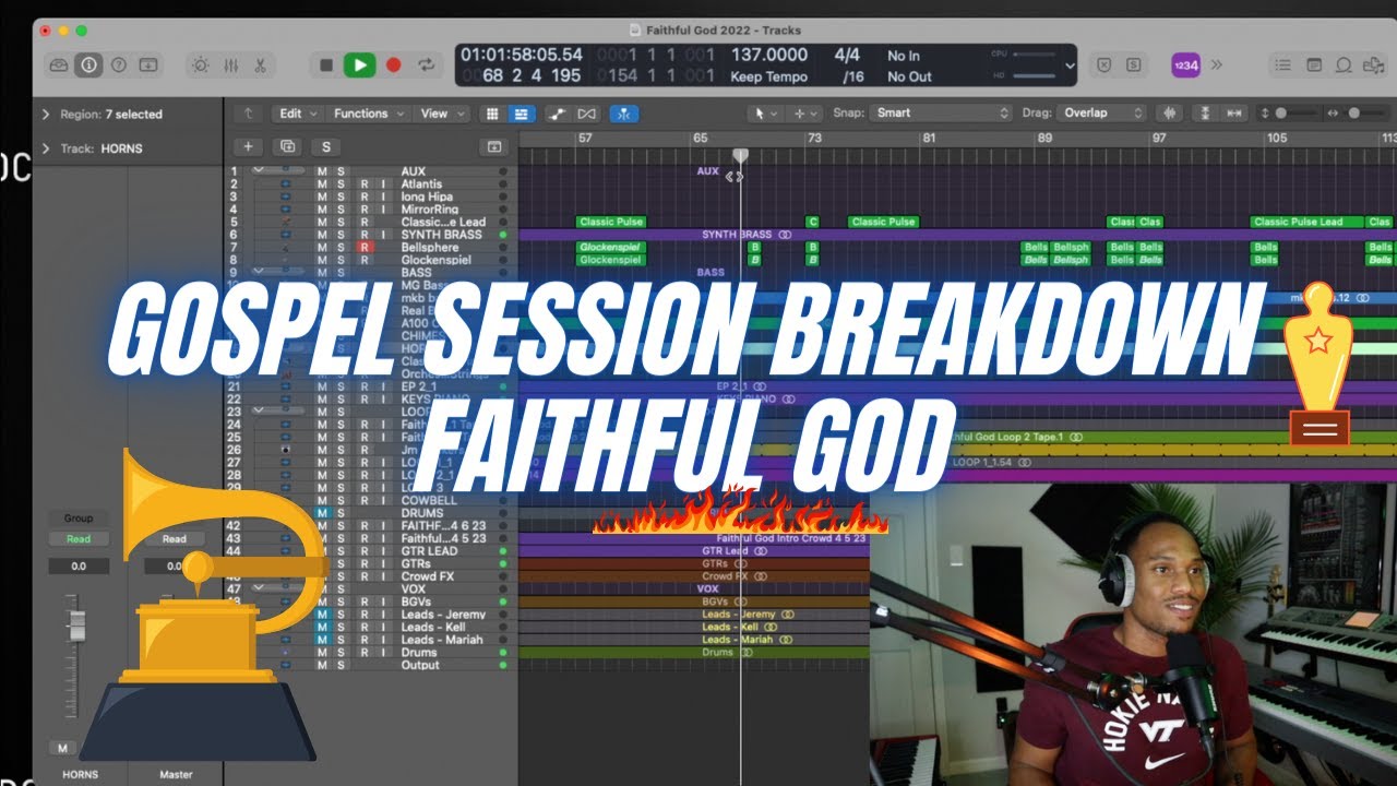 Gospel Session Breakdown MY BEST PRODUCTION!