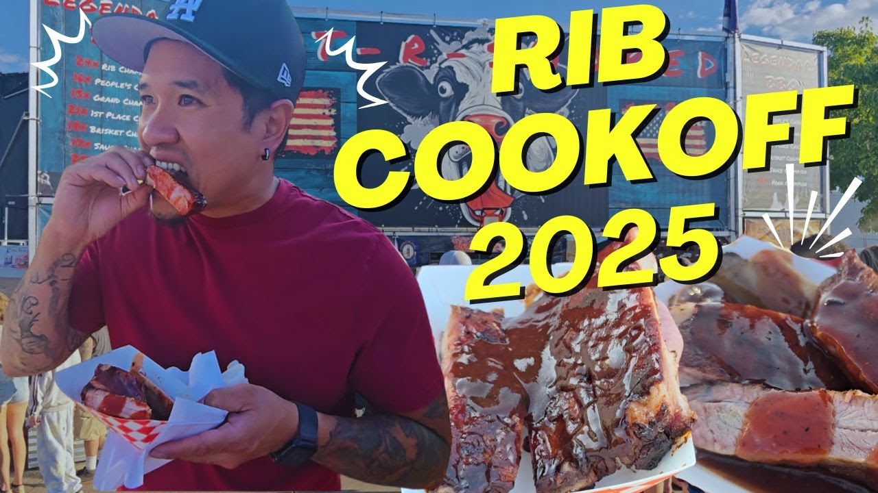🔥 Reno Rib Cook-Off 2025 | BEST BBQ Ribs in Nevada 🍖 Sparks Rib Festival Food Review
