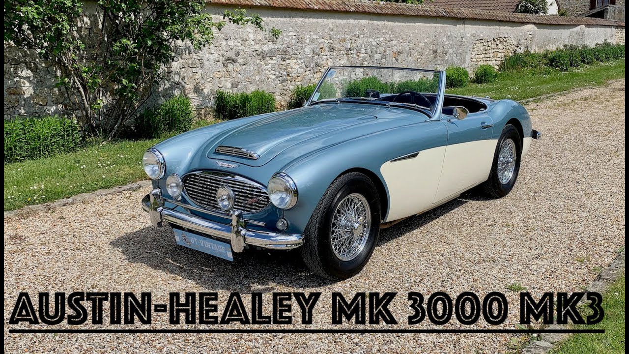 AUSTIN HEALEY 3000 MK3 BJ8 1967 vendue chez GT VINTAGE CLASSIC CARS